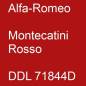 Preview: Alfa-Romeo, Montecatini Rosso, DDL 71844D.